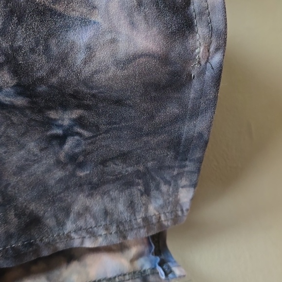 VIBE‎ Sportswear Soft Tie Dye Maxi Dress Hooded Multi-colored Womens Plus Sz 2X - Picture 15 of 16